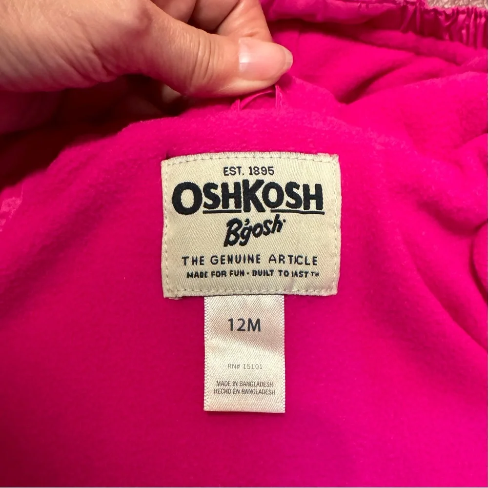 OshKosh B’gosh Rainbow 12month Winter Coat